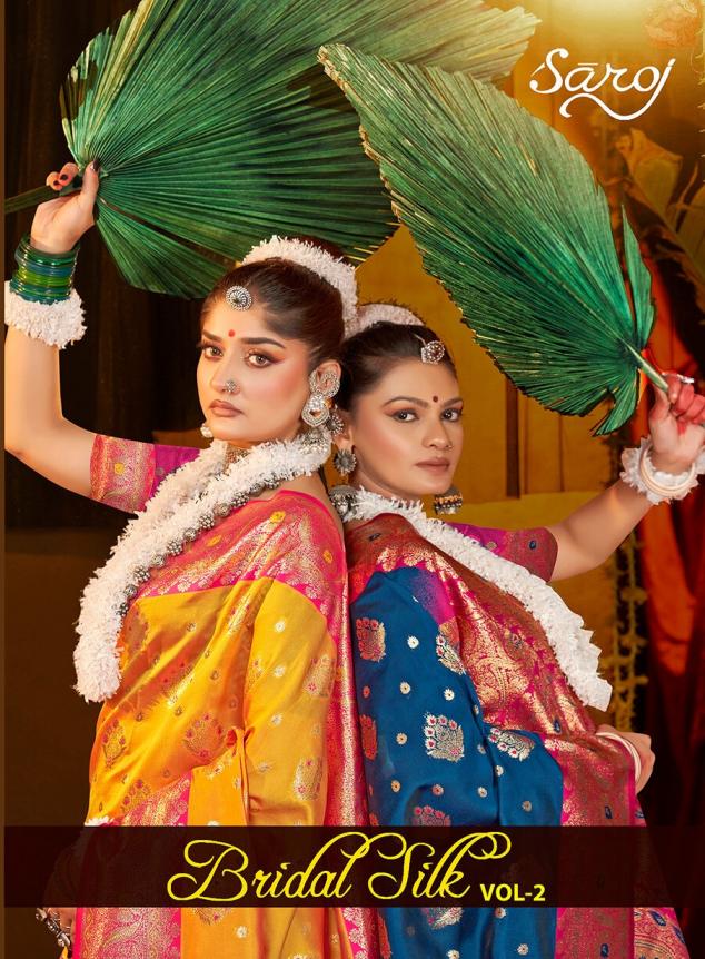 Bridal silk Saroj vol.2 50*600 silk saree