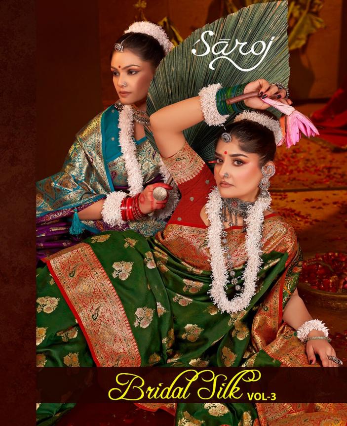  Bridal silk Saroj vol.3 50*600 silk saree