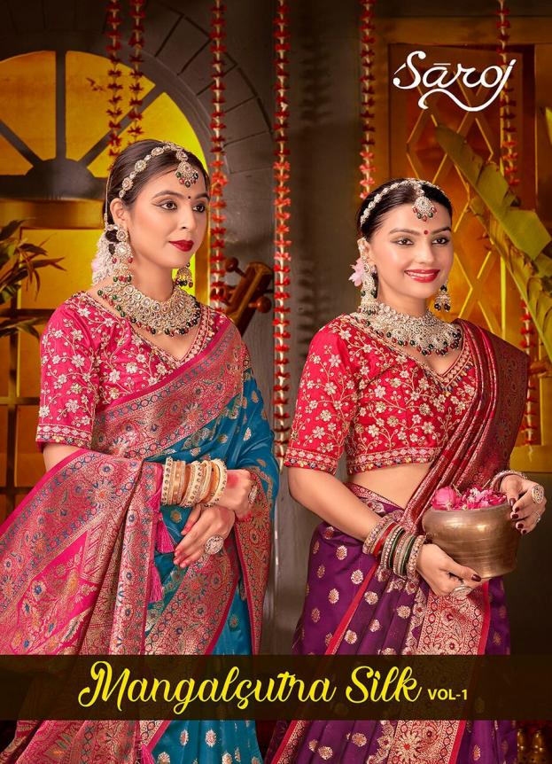  Mangalsutra silk Saroj vol.1 50*600 silk saree