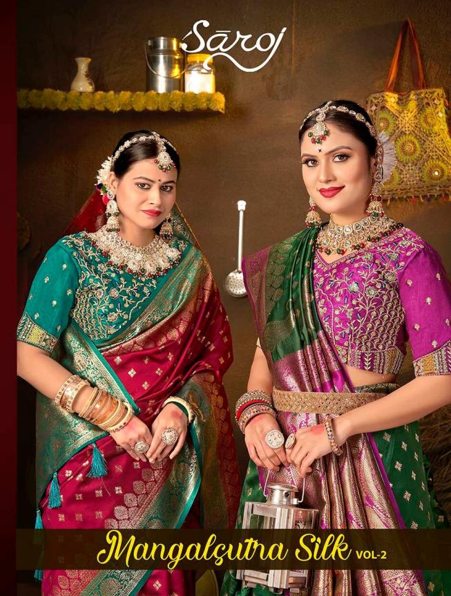  Mangalsutra silk Saroj vol.2 50*600 silk saree