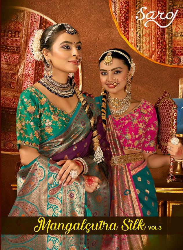 Mangalsutra silk Saroj vol.3 50*600 silk saree