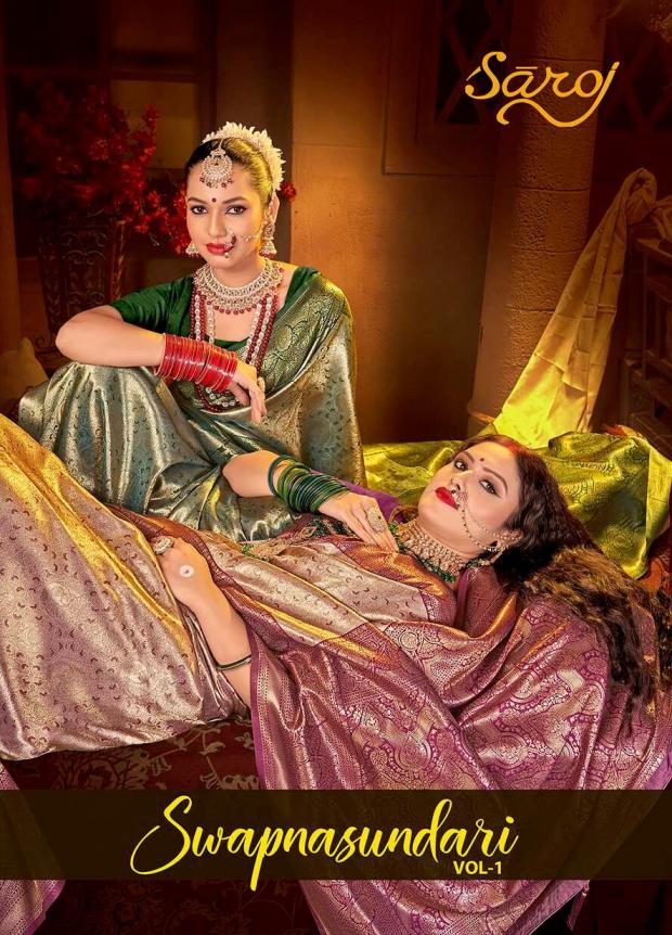  Swapnsndari silk Saroj vol.1 Soft kanivaram silk saree