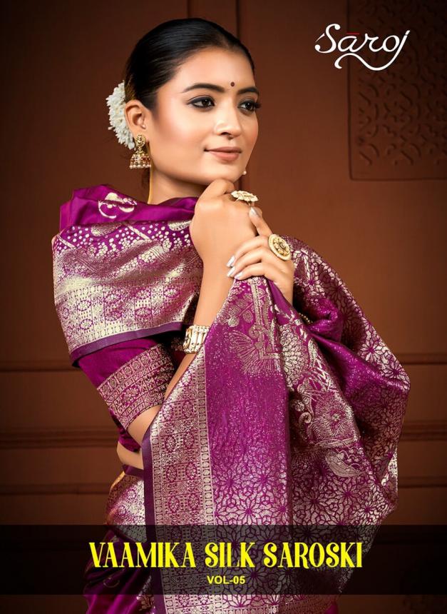 Vaamika Silk Saroski Saroj vol.5 50*600 silk saree