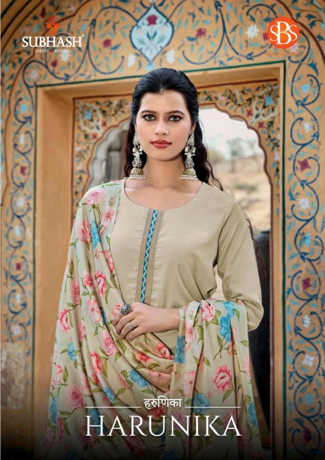 HARUNIKA BY SBS FASHION POLY COTTON PRINTED KURTA SET