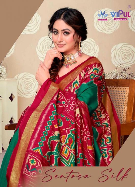 vipul fashion sentosa silk traditional wear soft silk sarees 