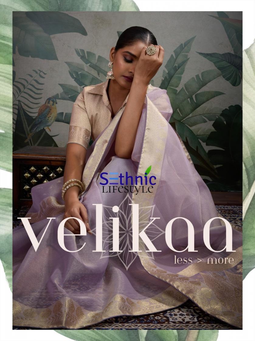 velikaa by sethnic lifestyle tissue base fancy best saree online  