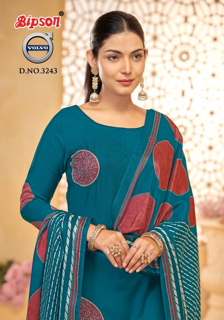 bipson prints volvo 3243 viscose muslin modern salwar kameez 