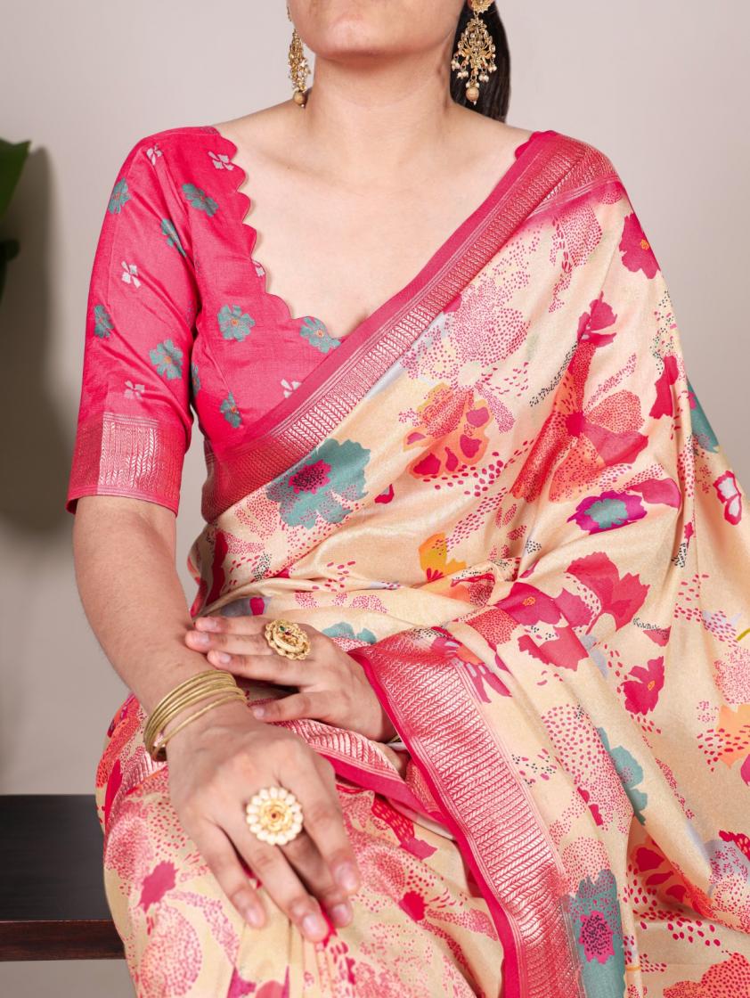 YNF7015 UNIQUE COLOURS TUSSAR SILK BEST SAREE ONLINE 
