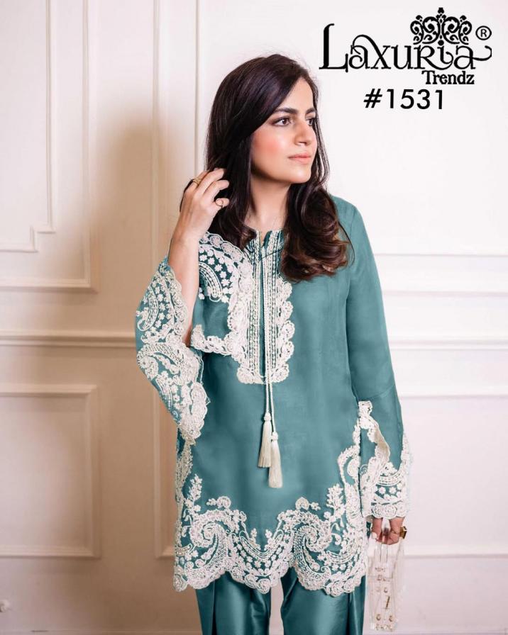 LAXURIA TRENDZ 1531 STYLISH VICHITRA FULL STITCH PAKISTANI SUITS 