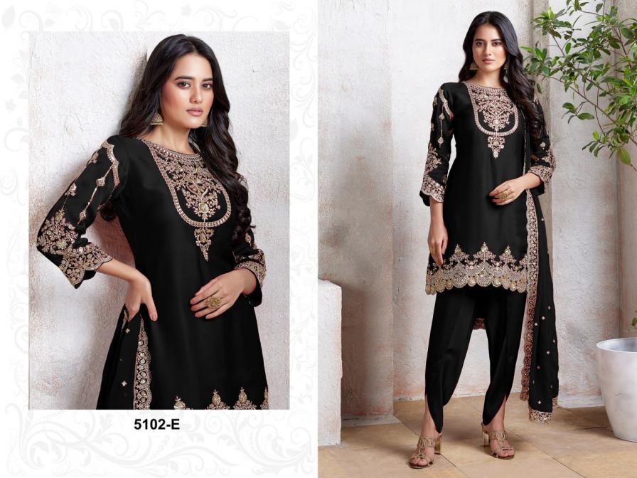 9STAR FASHION AAVREEN PATIYALA STYLES  FANCY DESIGNER SUITS