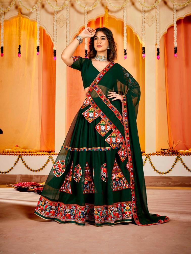 KALRATRI VOL-2 PR 9STAR FASHION FANCY DESIGNER  NAVRATRI SPECIAL LEHENGA CHOLI CATALOG WHOLESALE RATE