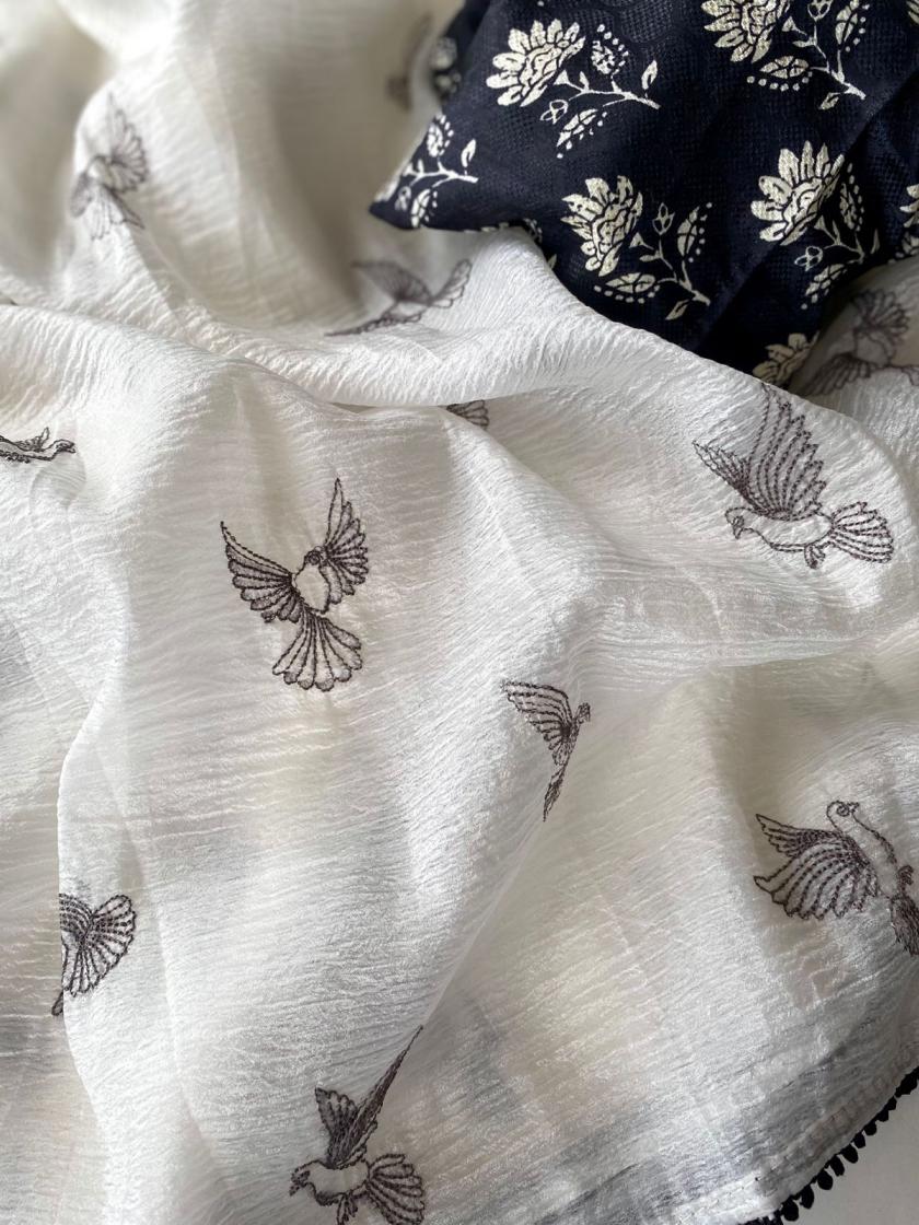 CHIDIYA HIT DESIGN CRUSH ORGANZA BEST SAREES ONLINE 