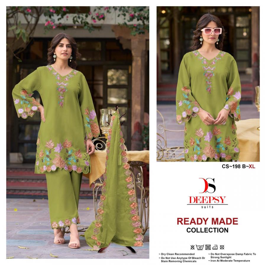 DEEPSY PRESENTS CS 198 FULL STITCH KURTA SET 