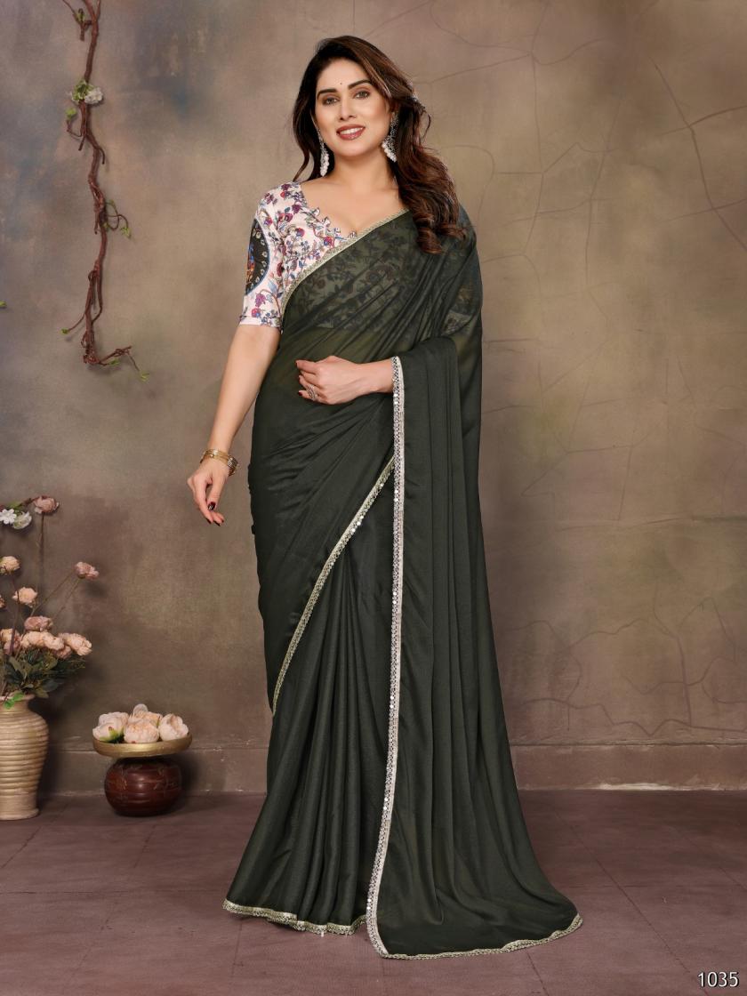 DURGA VOL 4 GEORGETTE UNIQUE BANGLORY PRINT SAREES ONLINE