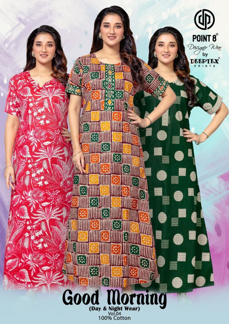DEEPTEX POINT 8 GOOD MORNING VOL 4 READYMADE FANCY COTTON NIGHTY 