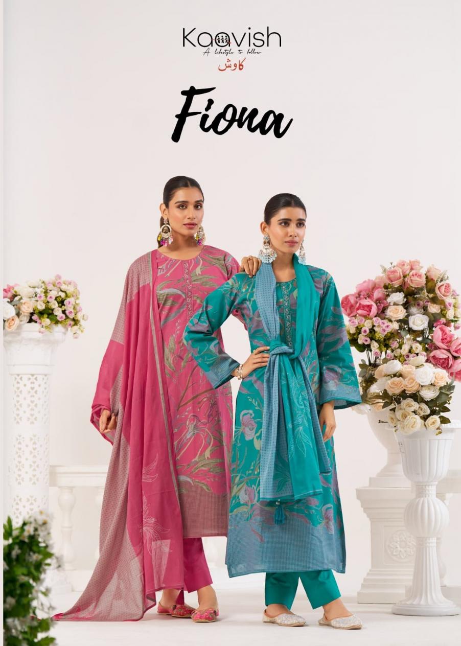 FIONA BY KAAVISH HIT DESIGN LAWN COTTON TRENDY SALWAR KAMEEZ 