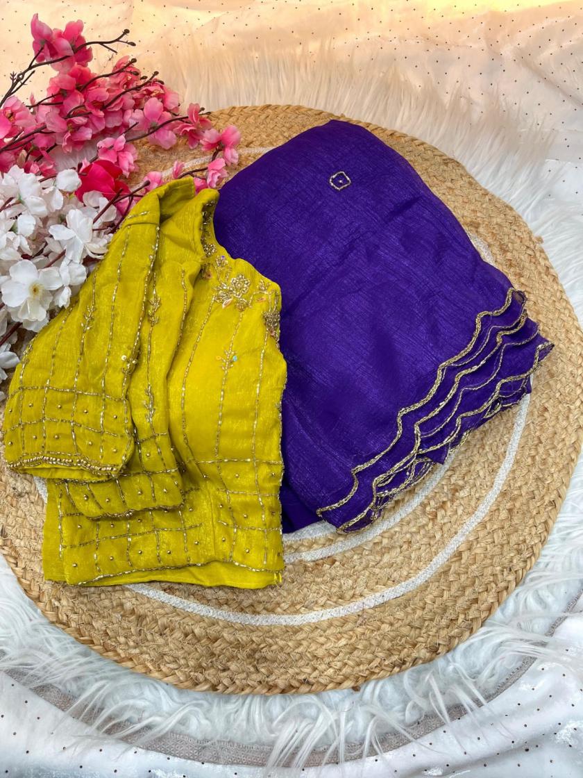 KC 154 CRUNCHY SILK SAREE COLLECTION