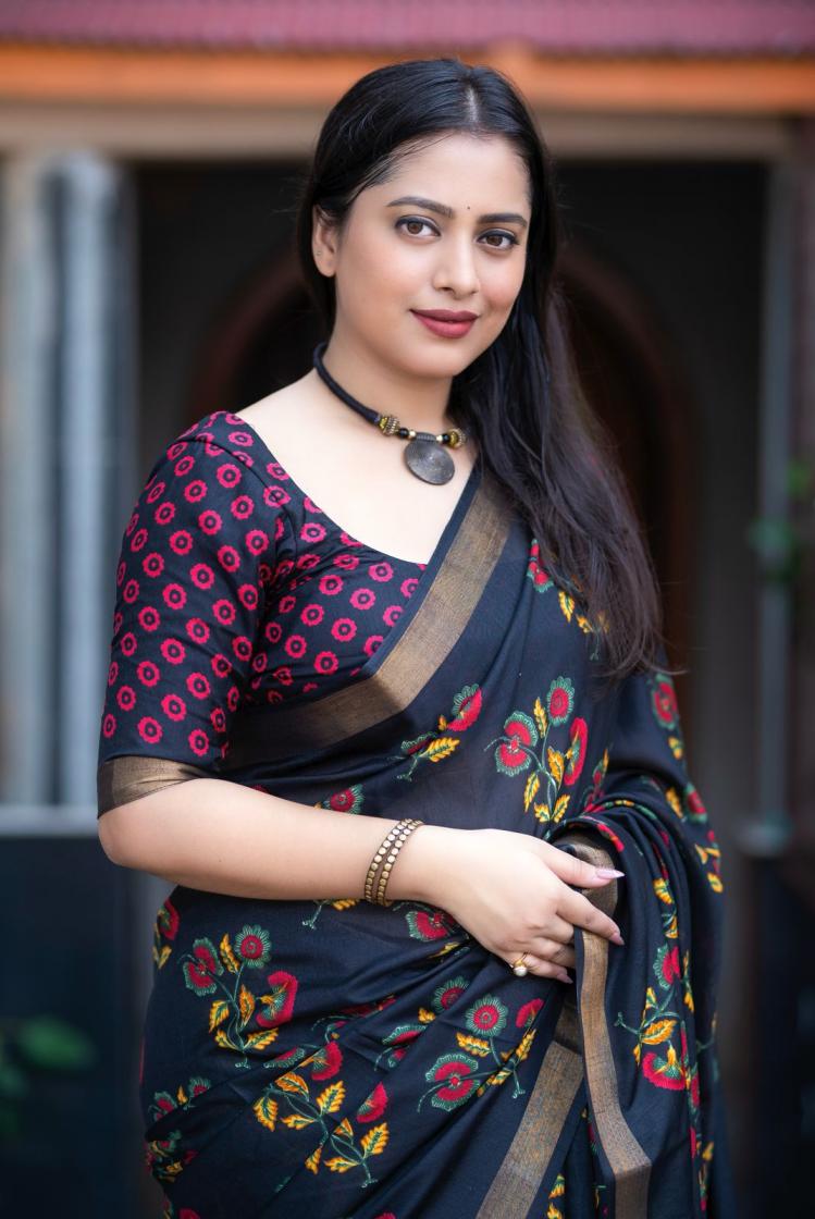 KC 480 COTTON CRAPE PRETTY LOOK SAREES ONLINE 