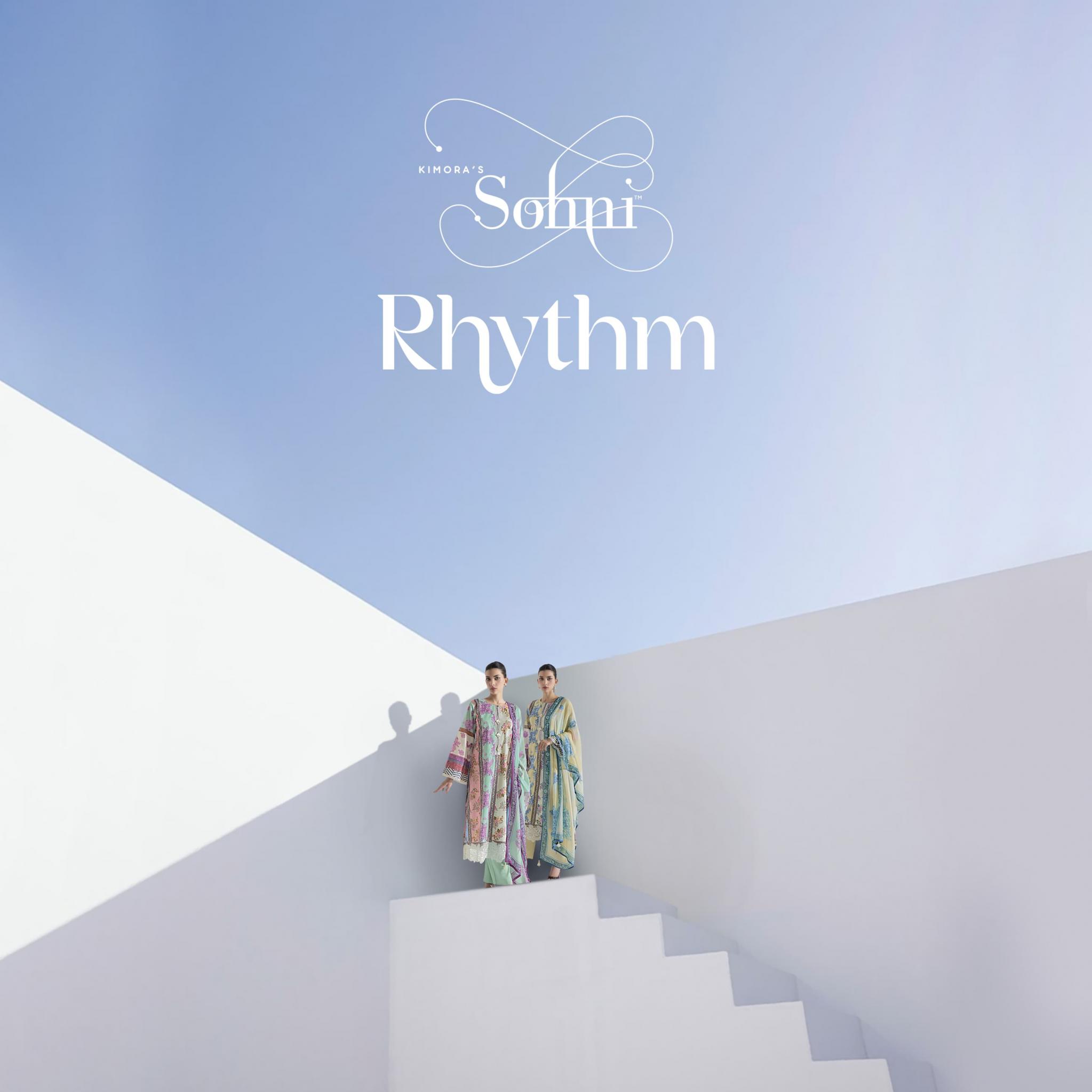 RHYTHM VOL 26 BY SOHNI KIMORA PRETTY LOOK LAWN DRESS MATERIALS