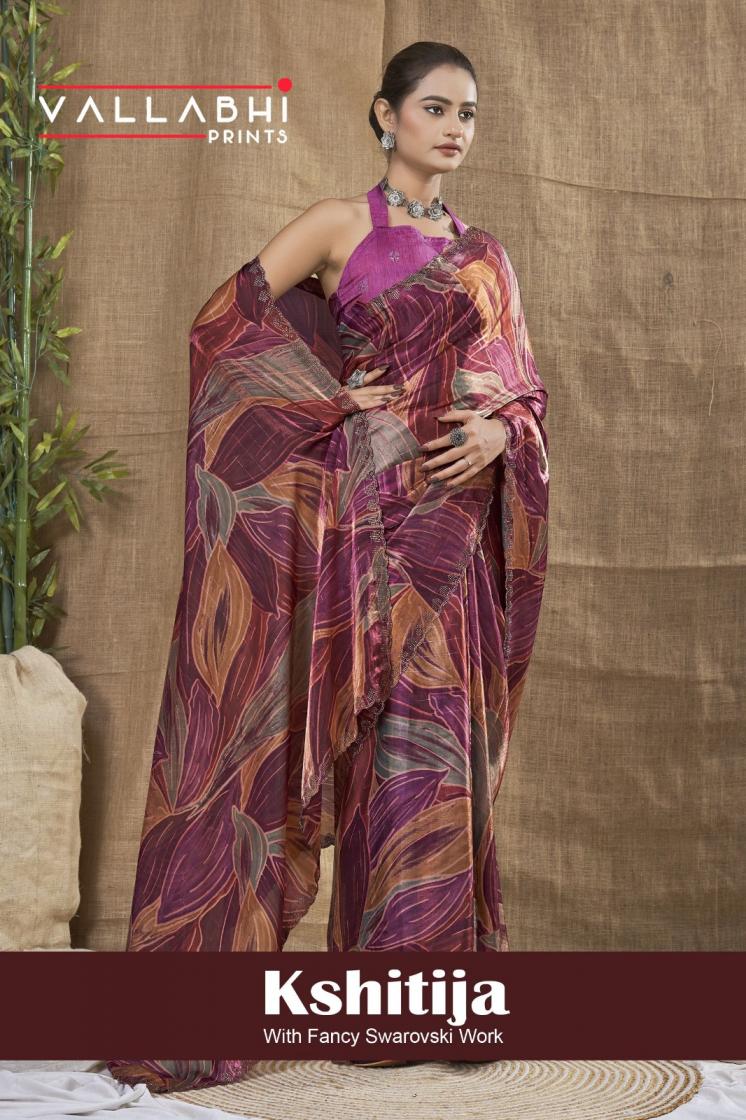VALLABHI PRINTS KSHITIJA AMAZING PRINTED SAREES 