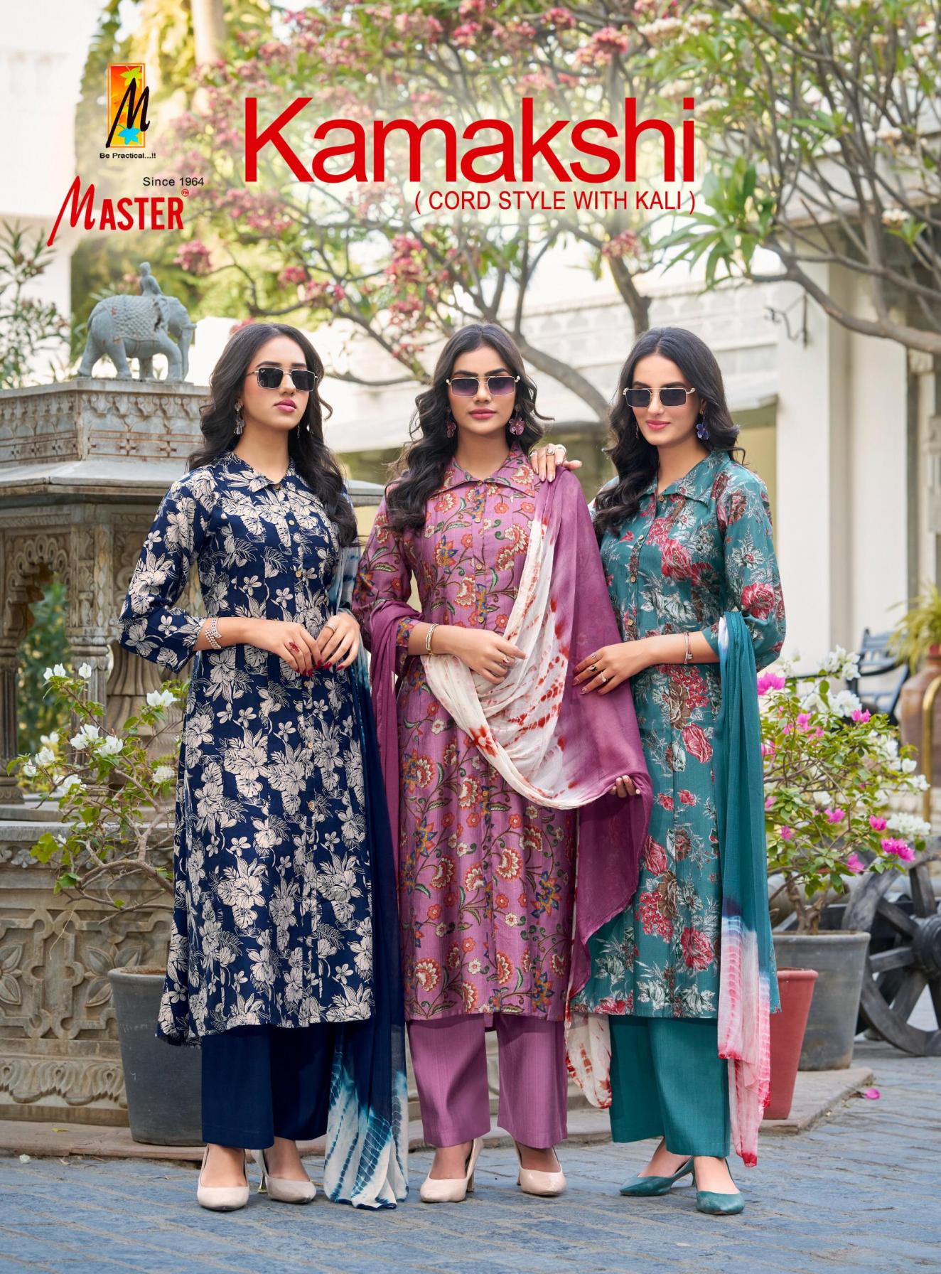 KAMAKSHI BY MASTER VERTICAN FULLY STITCH STYLISH CO-ORD SETS 