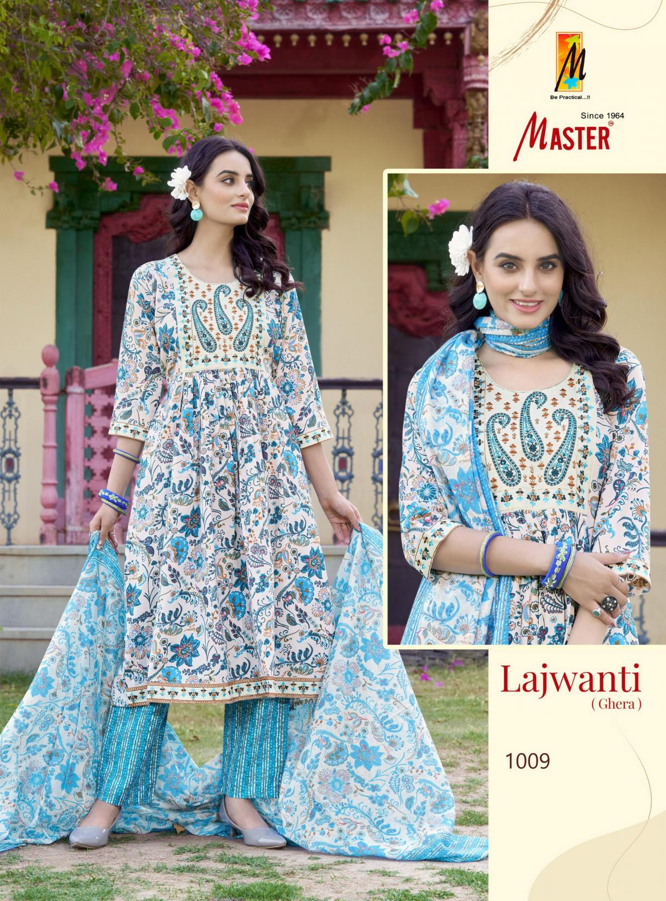 LAJWANTI GHERA BY MASTER ANARKALI SUITS 