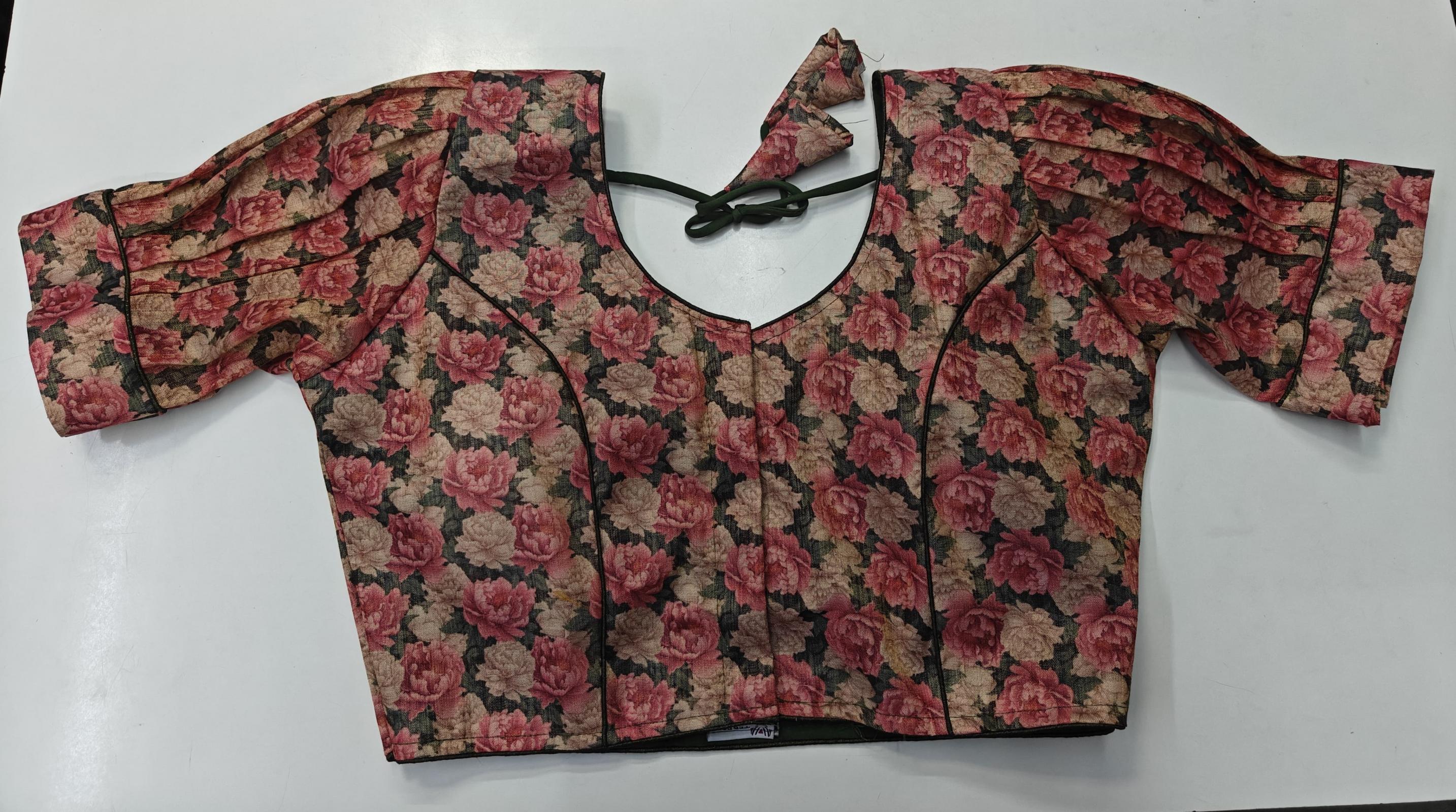 MEENA DAILY WEAR ERODE DIGITAL PRINT READYMADE BLOUSE 