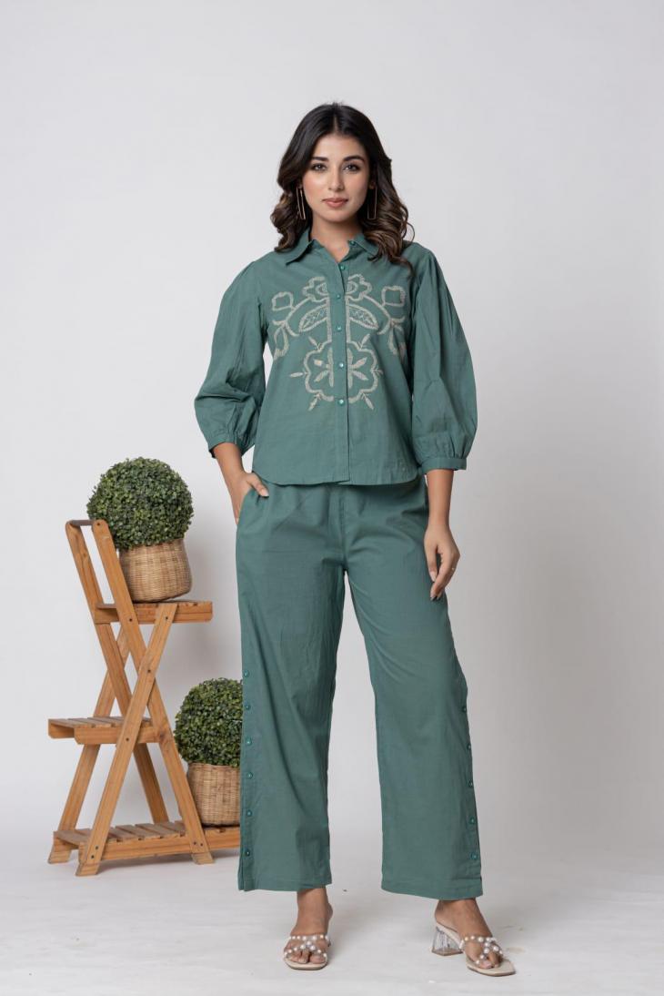 MODERN PATTERN HIT DESIGN FULL STITCH COTTON COMBO SET CO-ORD SETS