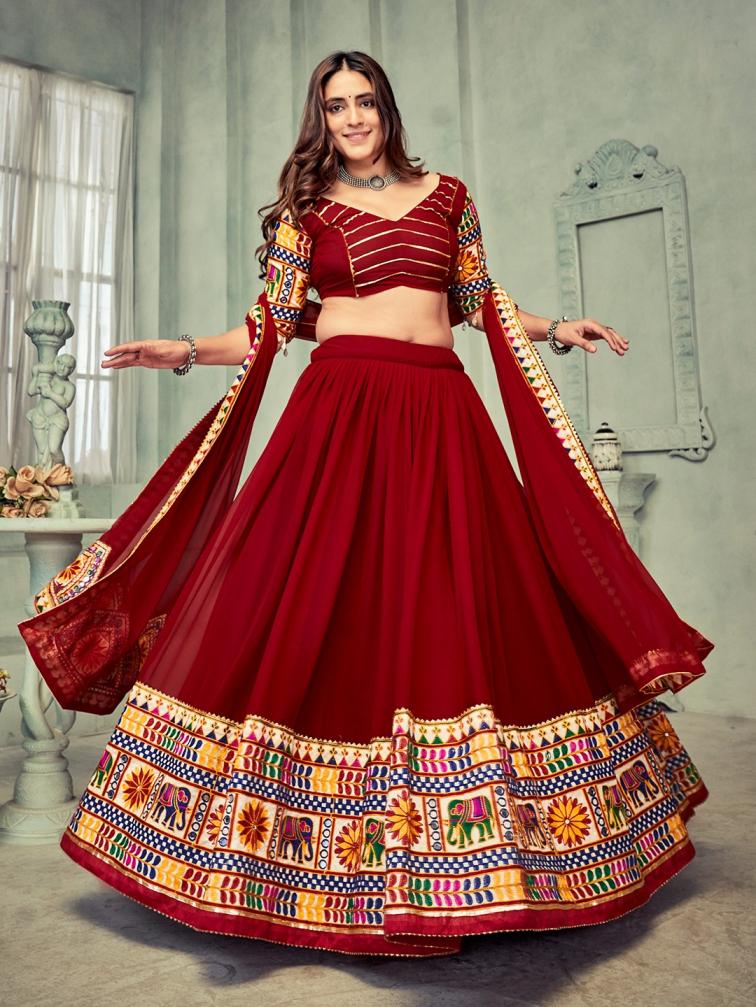KALRATRI VOL-3  PR 9STAR FASHION FANCY DESIGNER NAVRATRI SPECIAL LEHENGA CHOLI  
