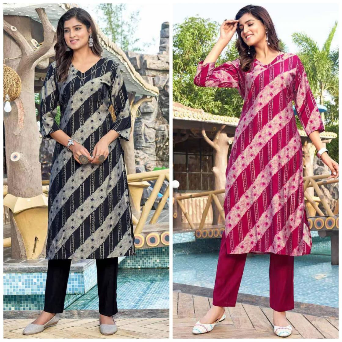PR 9STAR FASHION RAINBOW  VOL-1 RAYON WITH DIGITAL PRINT READYMADE DESIGNER  SUIT  WHOLESALE RATE 