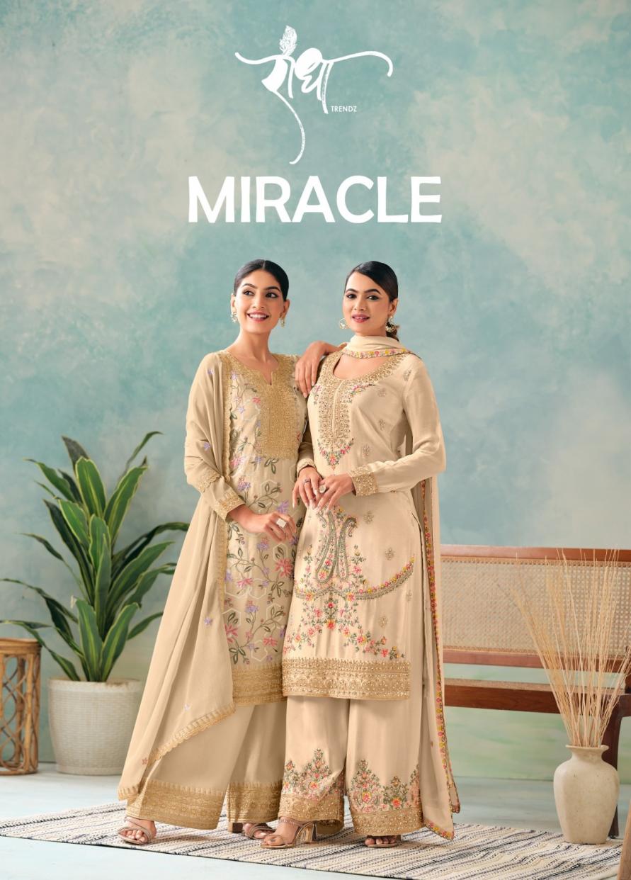 MIRACLE BY RADHA TRENDZ CHINON EXCLUSIVE READYMADE PLAZZO DRESS