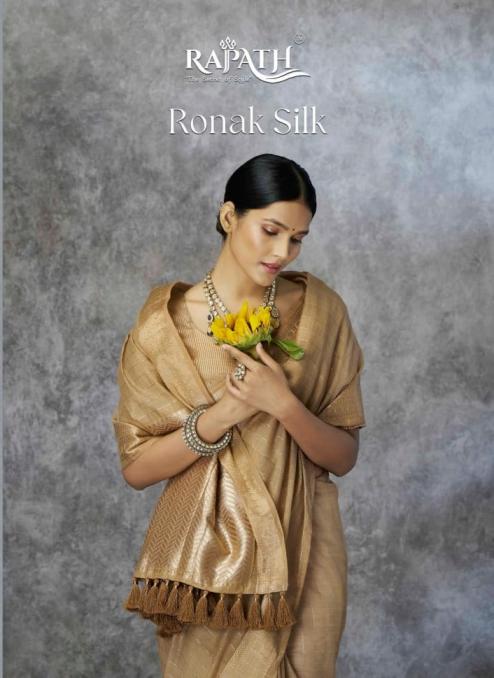 RAJPATH RONAK SILK SHOP TRENDY TISSUE SILK SAREES ONLINE  
