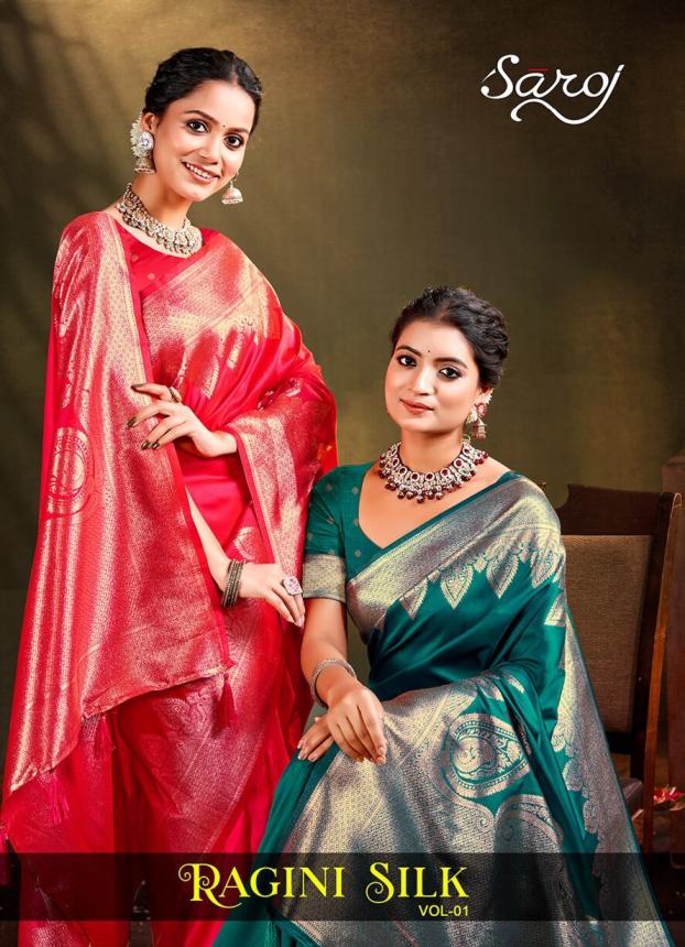 Ragini silk Saroj vol.1 50*600 silk saree
