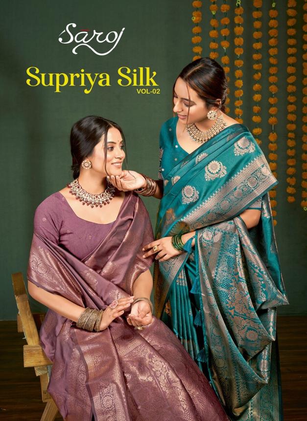 Supriya Silk Saroj Vol.2 50*600 silk saree