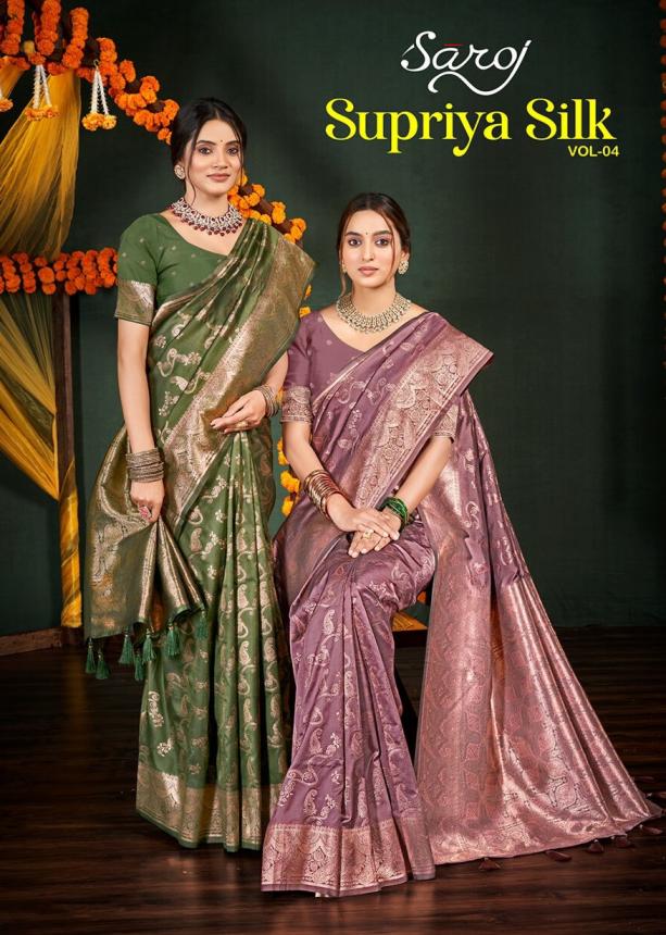 Supriya Silk Saroj Vol.4 50*600 silk saree
