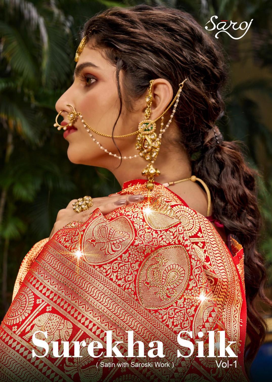 Surekha Silk saroj vol.1 Satin silk saree