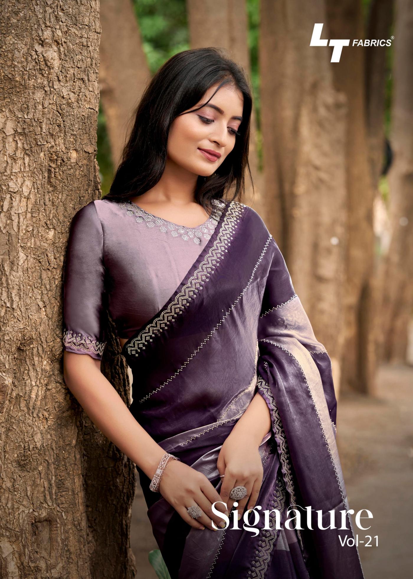 LT FASHION SIGNATURE VOL 21 PRETTY LOOK MALAI SILK SAREES 