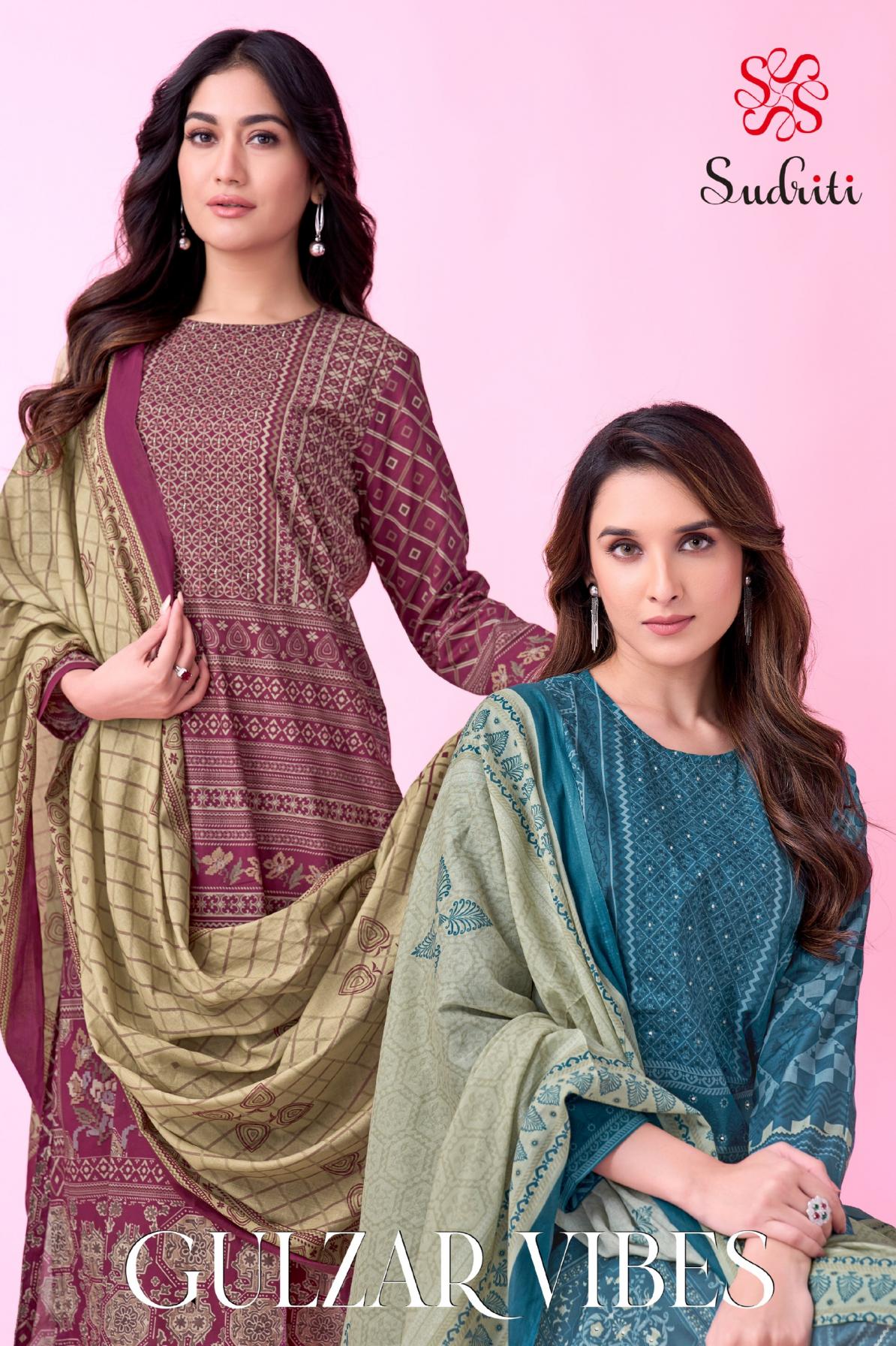 GULZAR VIBES BY SUDRITI COTTON LAWN MODERN SALWAR KAMEEZ 