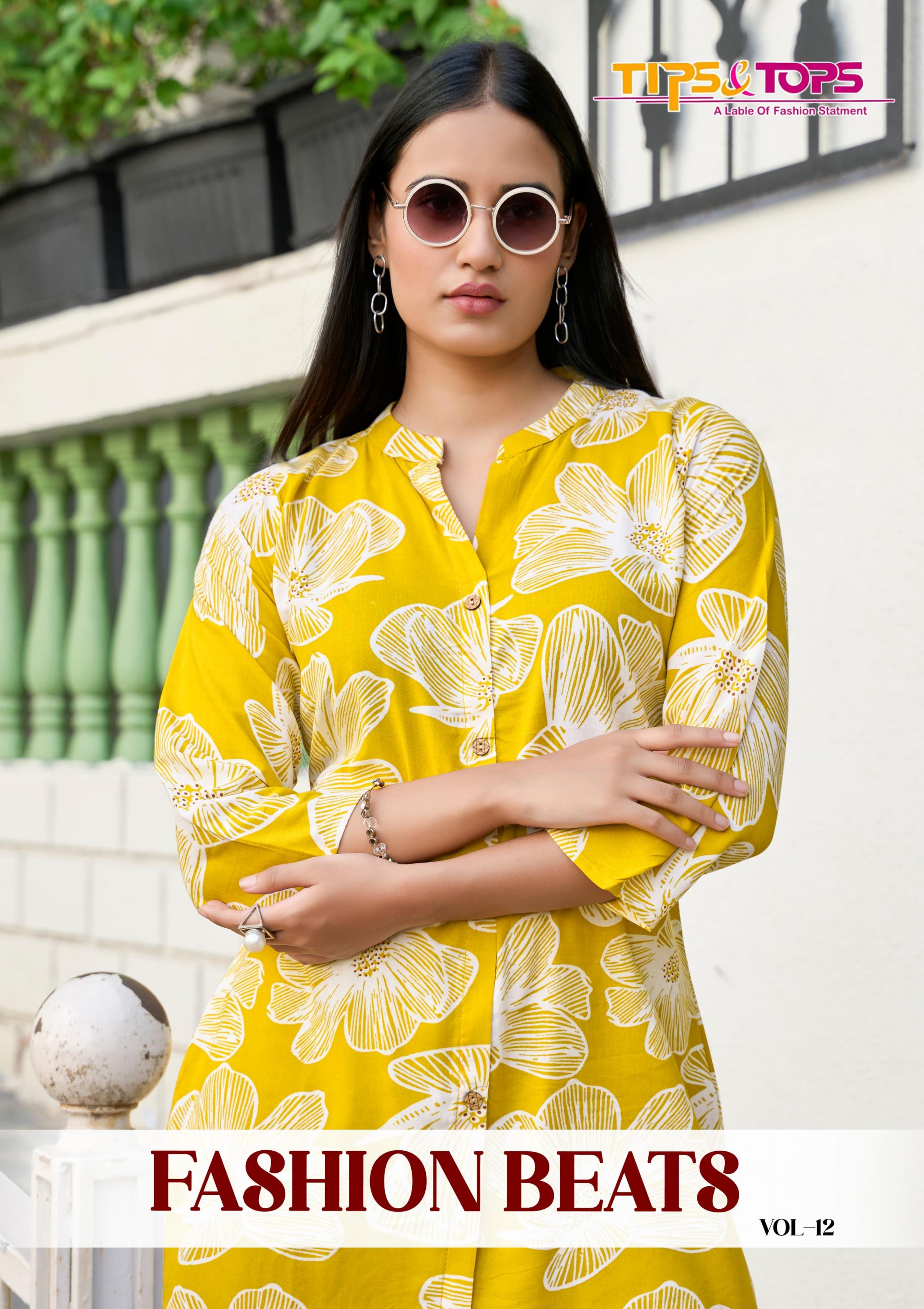 FASHION BEATS VOL 12 BY TIPS & TOPS RAYON CLASSIC READYMADE CO-ORD SETS 