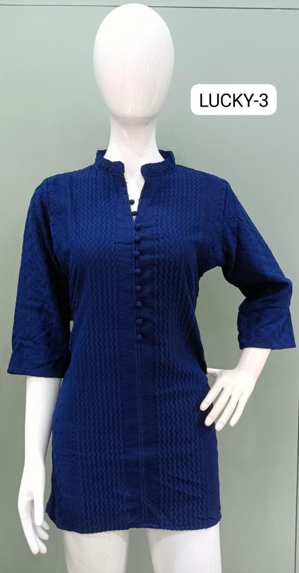 LUCKY BY TUNIC HOUSE PRESENTS LATEST COMBO KURTI COLLECTION