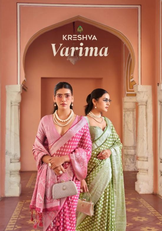 KRESHVA VARIMA PRETTY LOOK GEORGETTE SAREES EXPORTS 