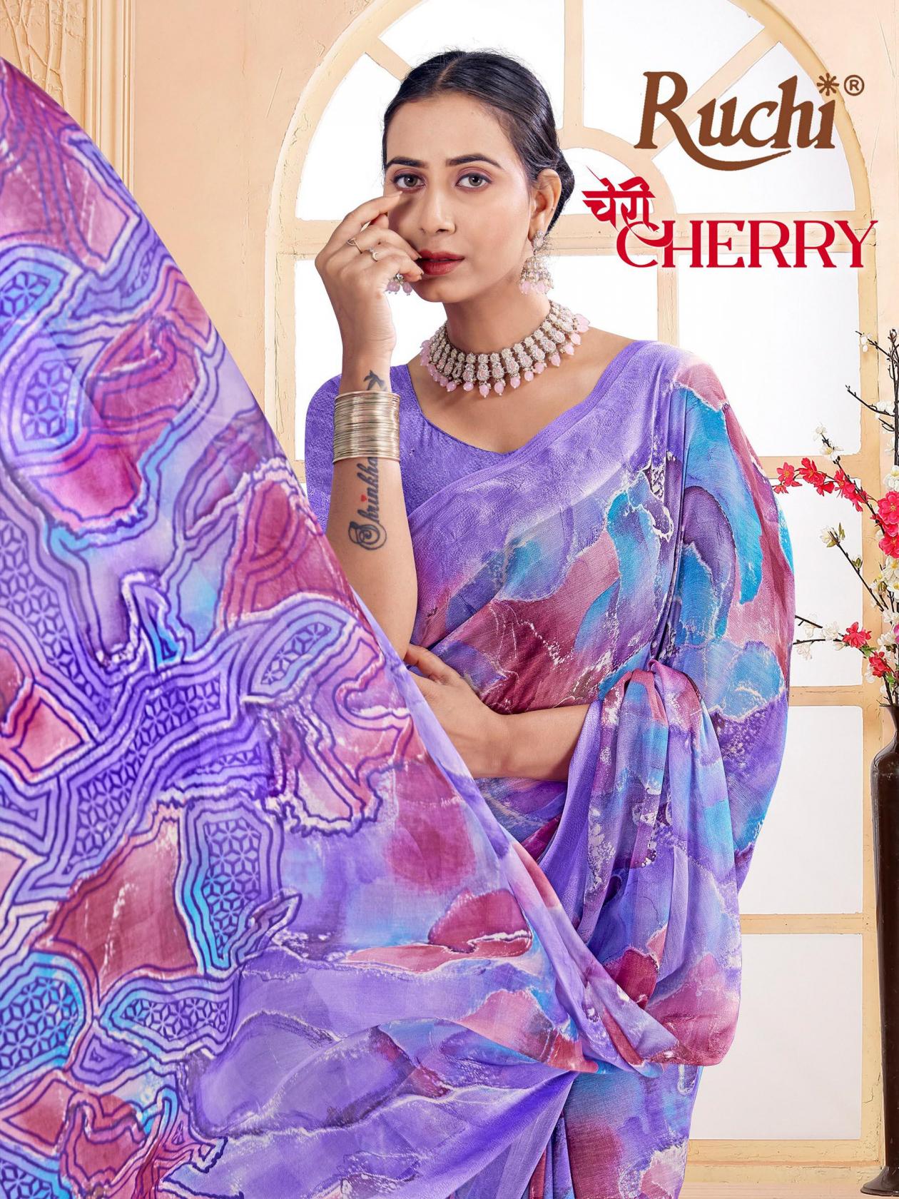 CHERRY VOL 48 BY RUCHI SAREE CASUAL WEAR SAREE