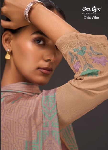 OMTEX CHIC VIBE CANVAS SATIN CASUAL SUIT FOR WOMENS 