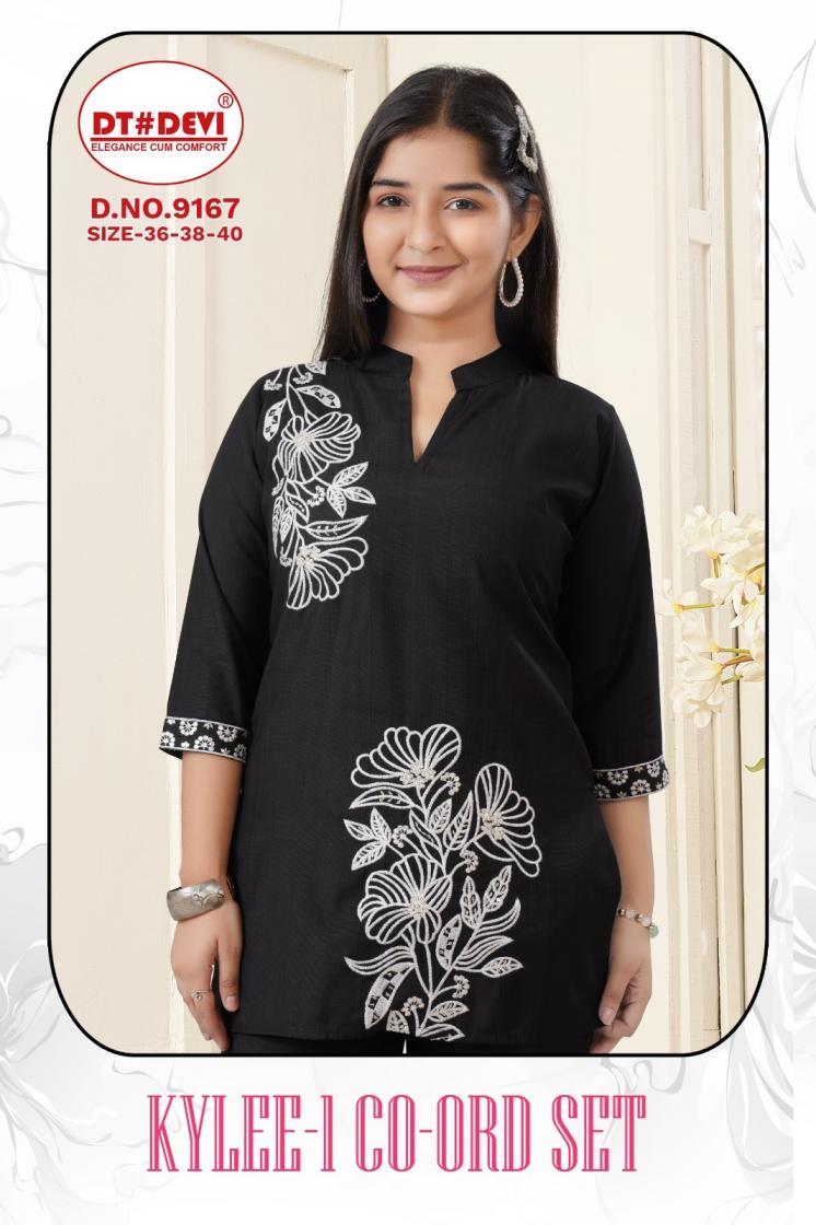 KYLEE VOL 1 BY DT DEVI FULL STITCH 9167 VETICAN PRETTY COMBO CO-ORD SETS