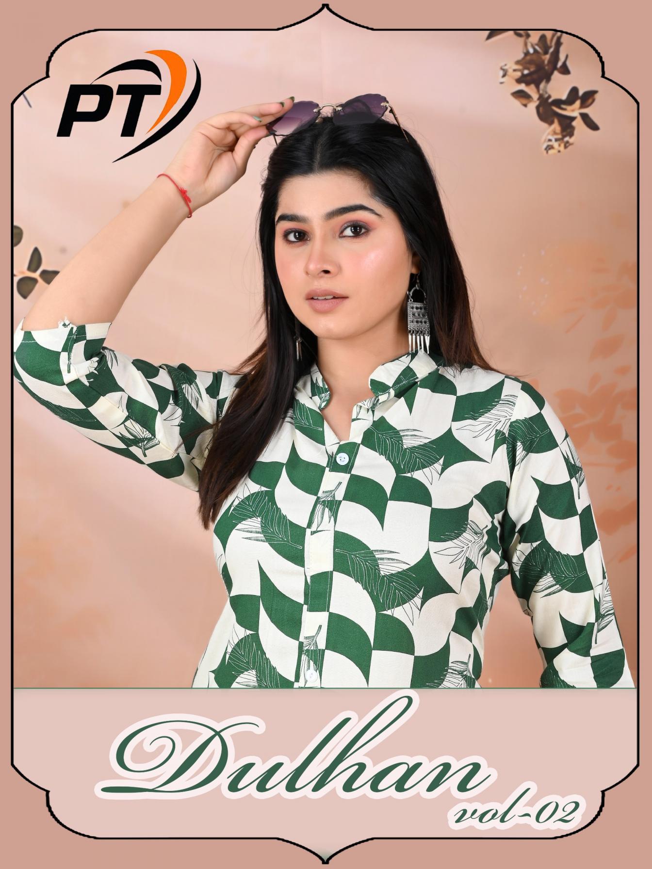 PADMAVATI TEXTILES DULHAN VOL 2 READYMAE RAYON PLUS SIZE CO-ORD FOR GIRLS 