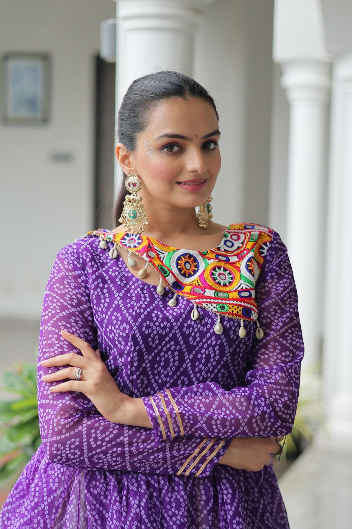 KA 1184 NAVRATRI SPECIAL READYMADE KORA COTTON LEHENGA WITH TOPS EXPORTS 