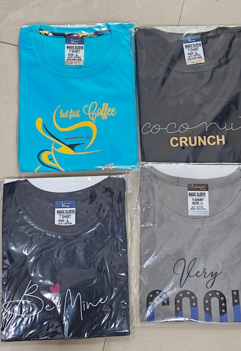 KALAVATIS DOVE COTTON PRETTY FULL STITCH TSHIRT FOR GIRLS 