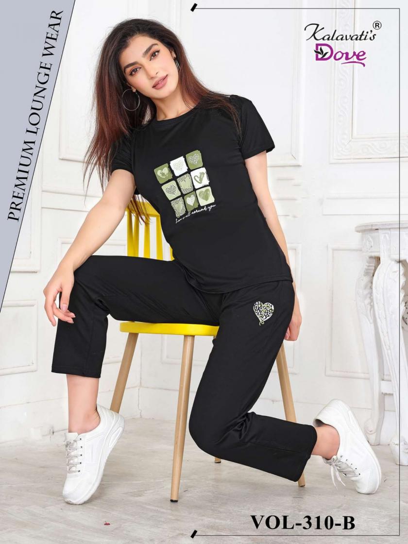 310B BY KALAVATIS DOVE TENCIL COMBO NIGHT SUITS FOR EXPORTS 