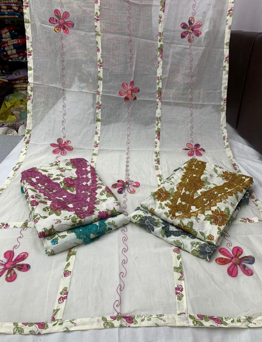 KANIKA COTTON AMAZING CASUAL UNSTITCH SUITS 