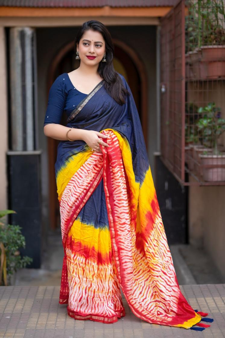 KC 418 HIT DESIGN CHANDERI COTTON SAREE EXPORTS 